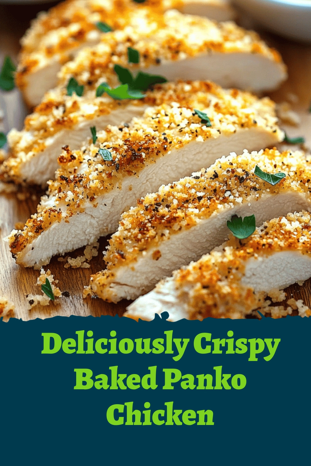 Deliciously Crispy Baked Panko Chicken