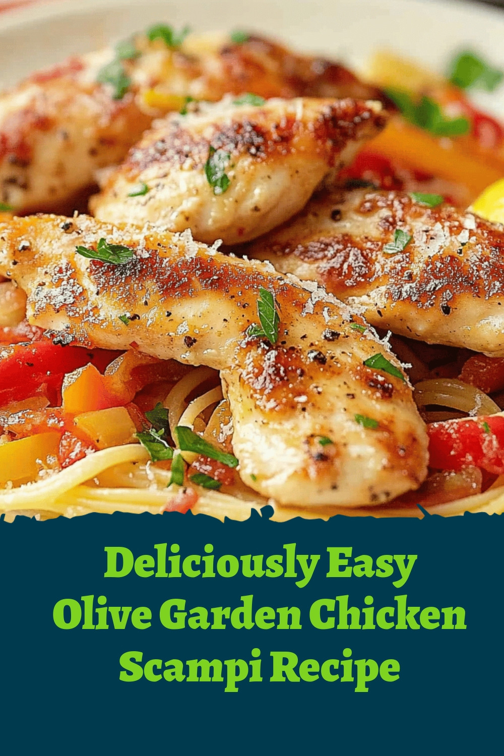 Deliciously Easy Olive Garden Chicken Scampi Recipe