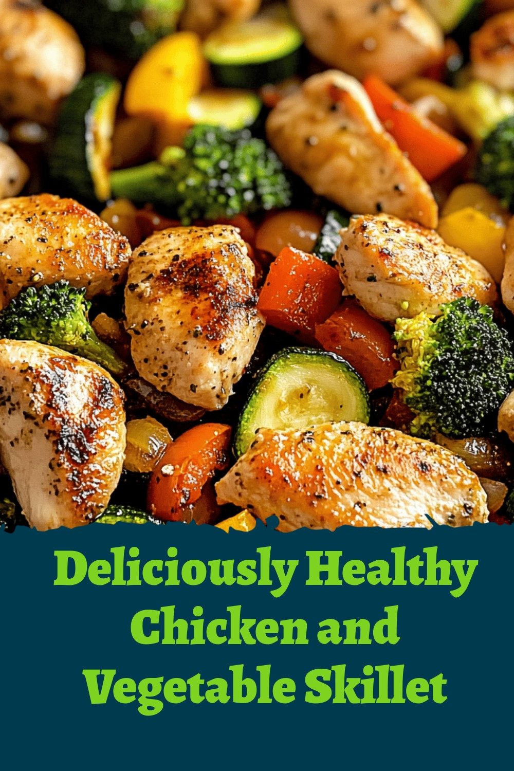 Deliciously Healthy Chicken and Vegetable Skillet