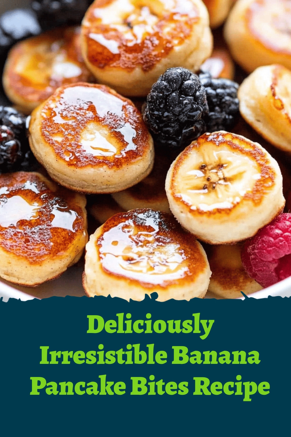 Deliciously Irresistible Banana Pancake Bites Recipe