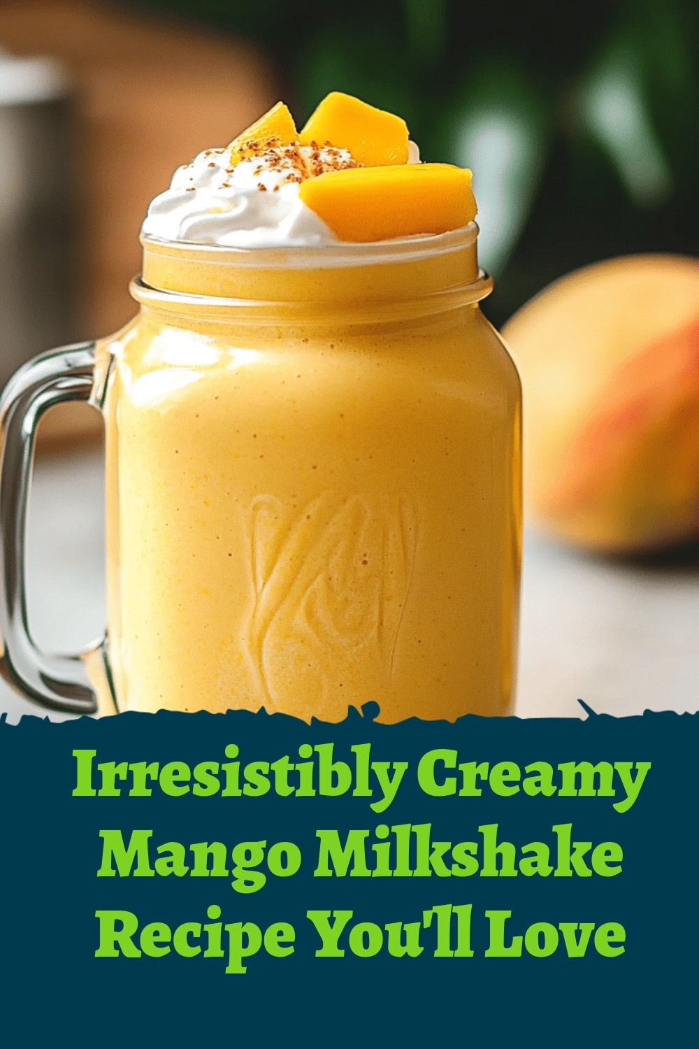 Irresistibly Creamy Mango Milkshake Recipe You'll Love
