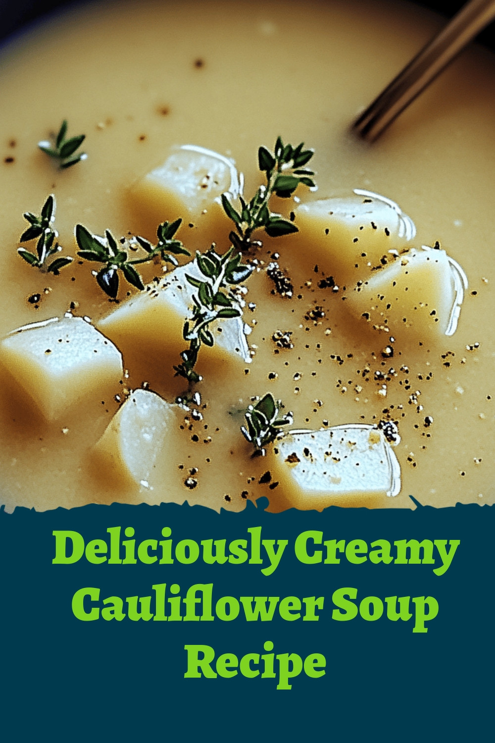 Deliciously Creamy Cauliflower Soup Recipe