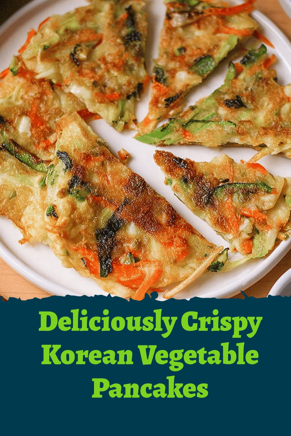 Deliciously Crispy Korean Vegetable Pancakes