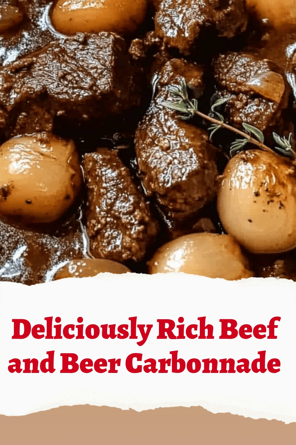 Deliciously Rich Beef and Beer Carbonnade