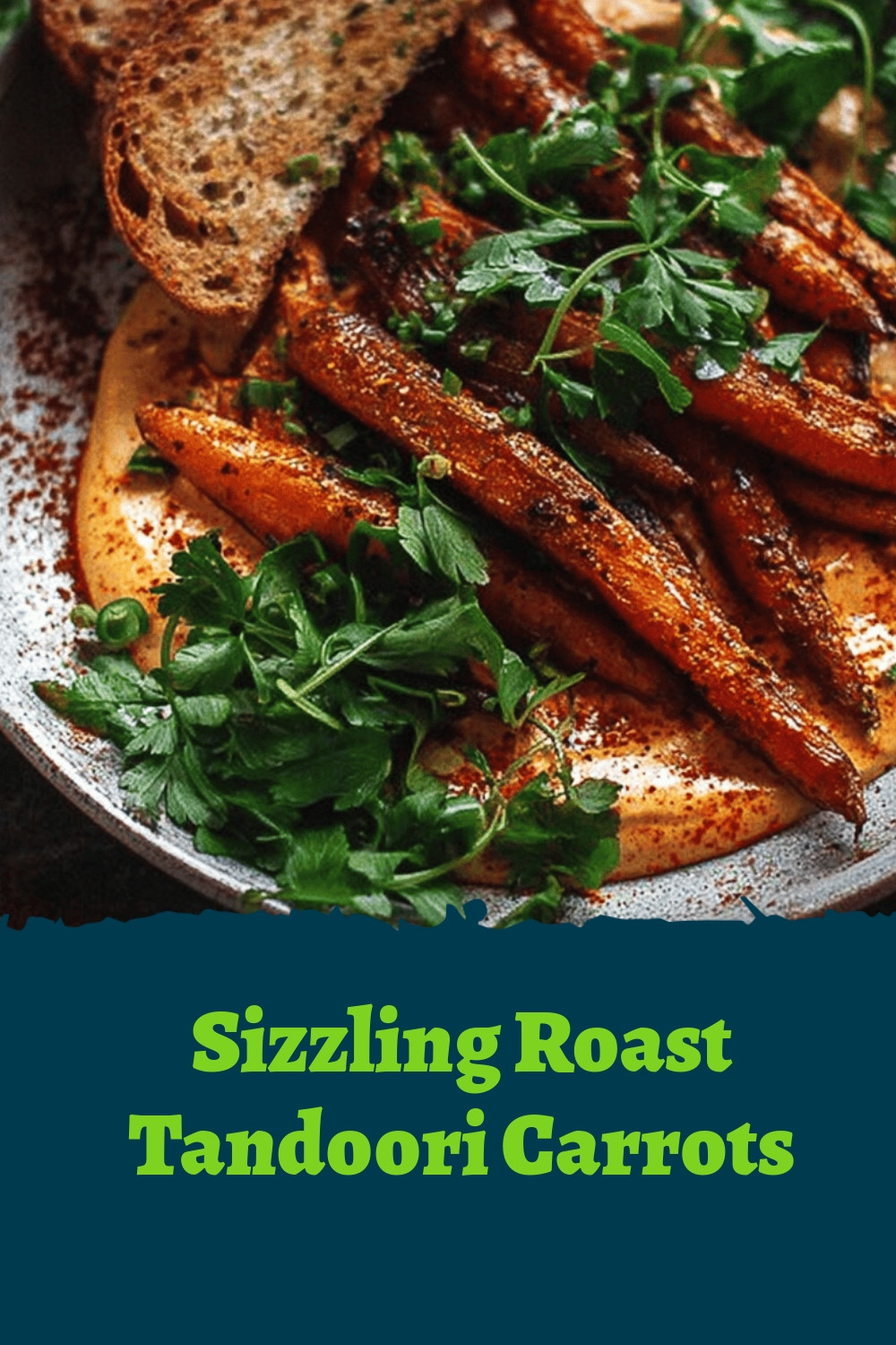 Sizzling Roast Tandoori Carrots