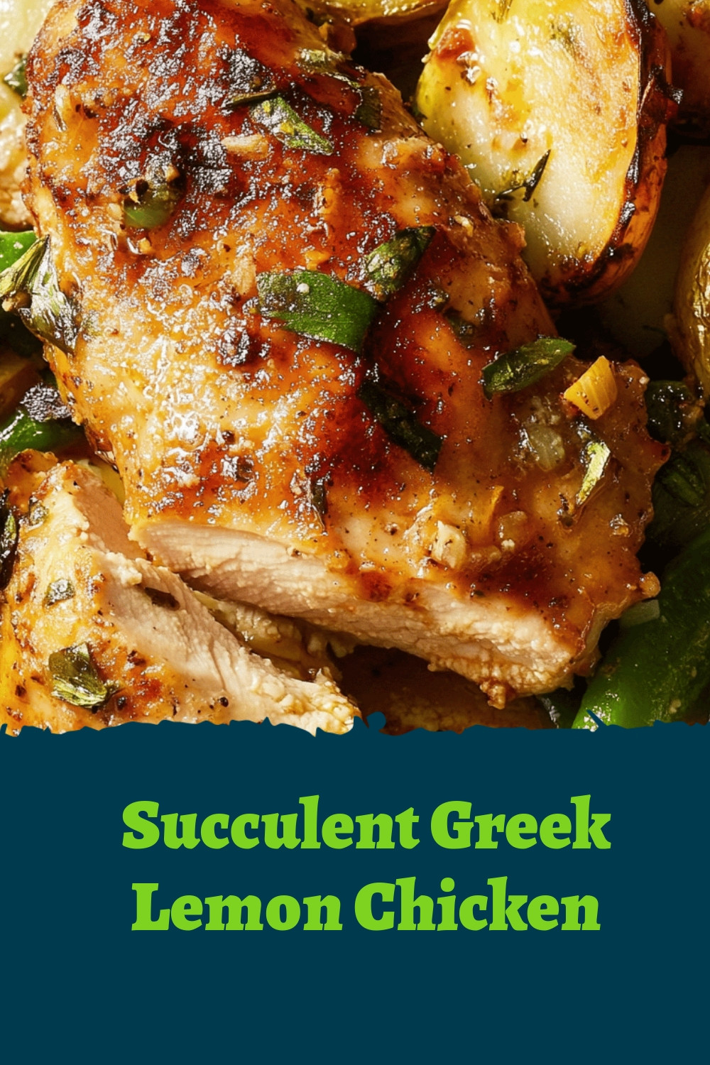 Succulent Greek Lemon Chicken