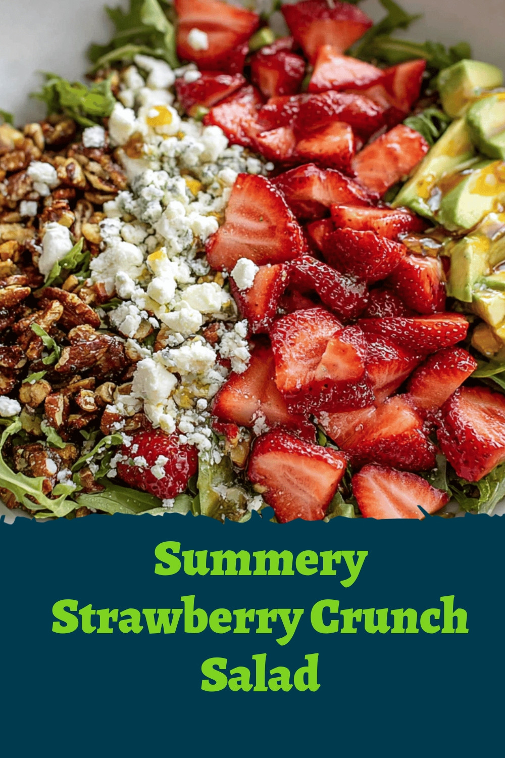 Summery Strawberry Crunch Salad